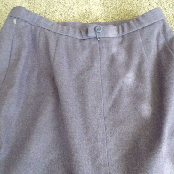 NWT Pendleton gray wool skirt 8 - Picture 8 of 10